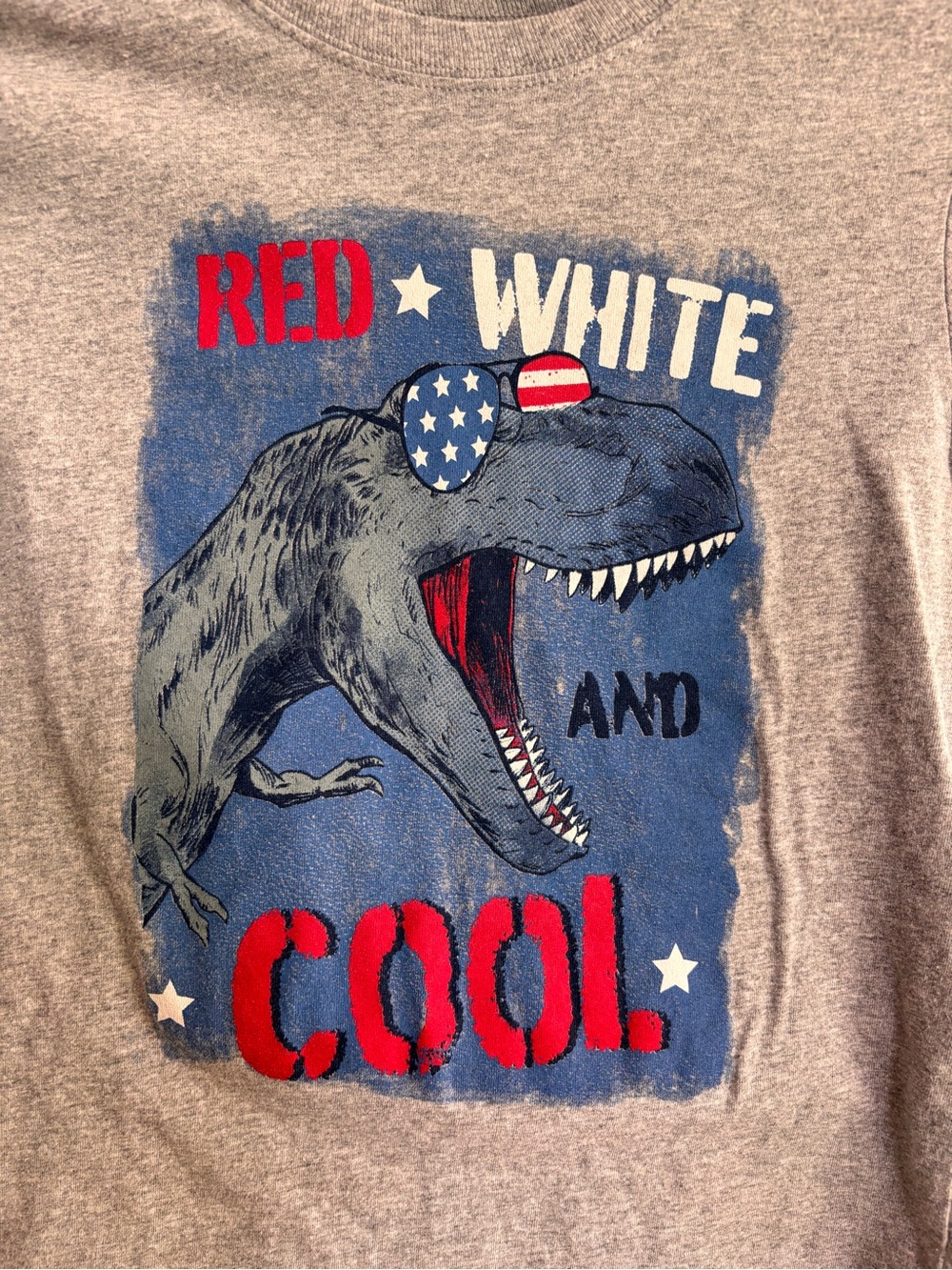 Carter's Boys Dino Graphic Tank & Tee Set - Blue & Gray - Picture 6 of 8